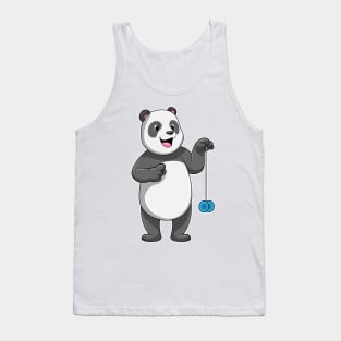 Panda with Yo-yo Tank Top